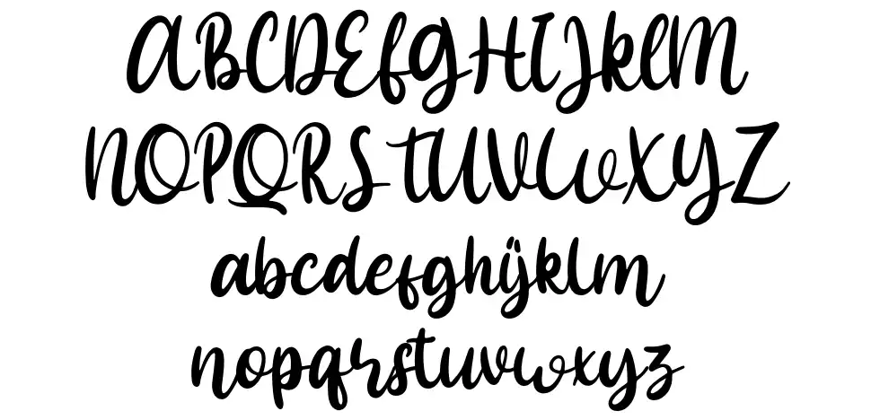 Browny Joyfont specimens