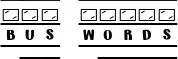Bus Words