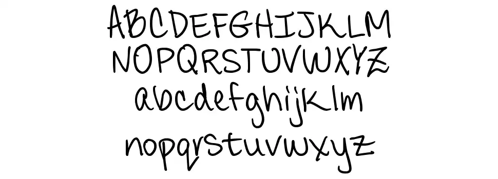 Candy Delishfont specimens