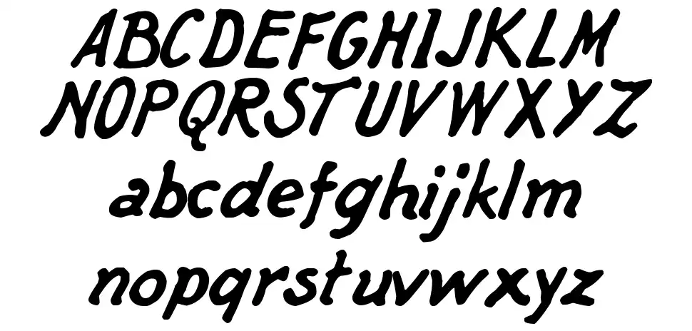 Captain's Talkfont specimens