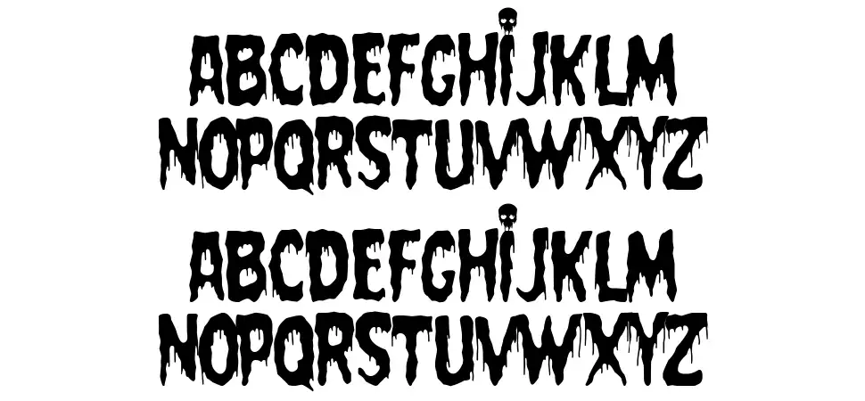 Cemetery Kingfont specimens