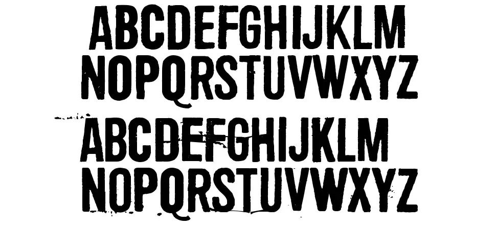 Central European Timefont specimens