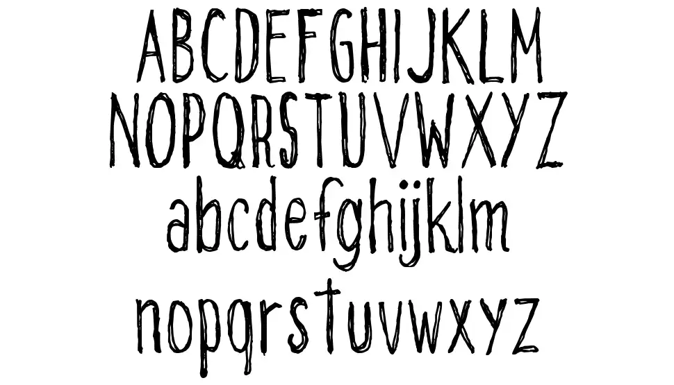 CF Alone on the Earthfont specimens