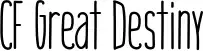 CF Great Destiny