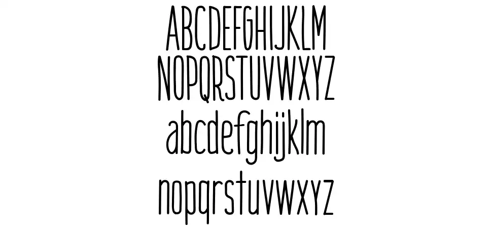 CF Great Destinyfont specimens