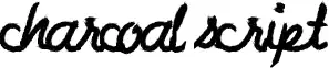 Charcoal Script