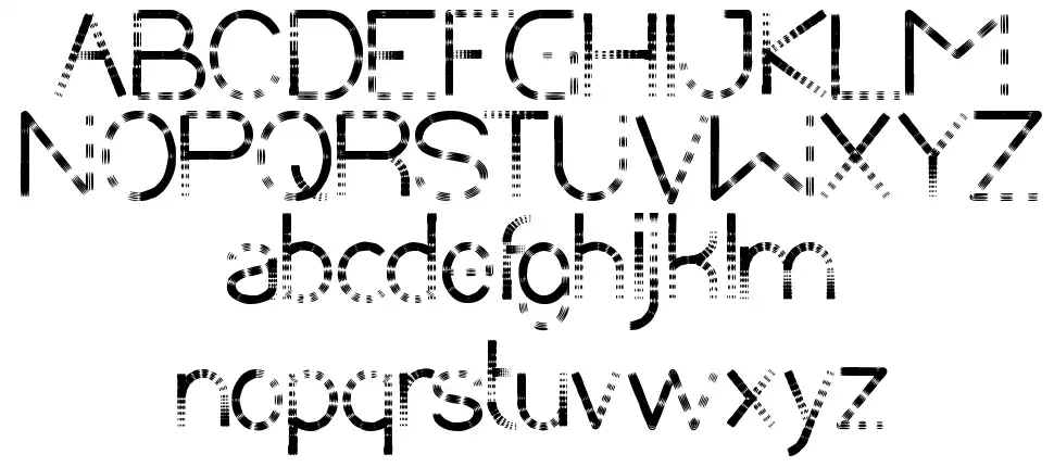 Chasing Tailfont specimens