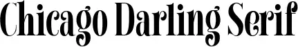 Chicago Darling Serif