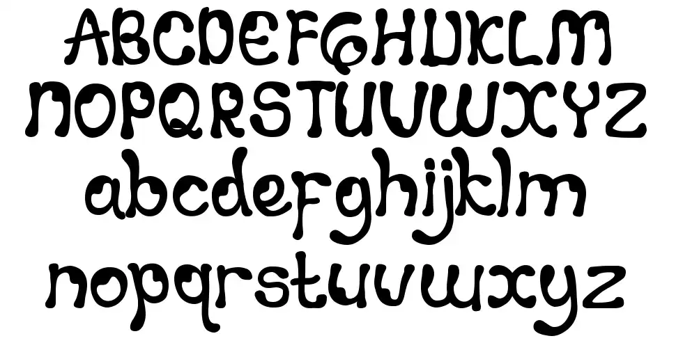 Choco Candyfont specimens