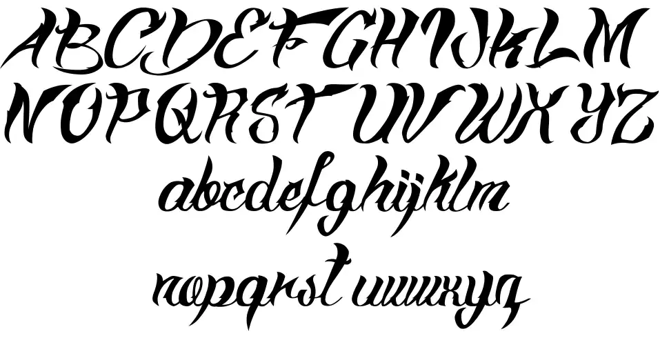Chomptonfont specimens
