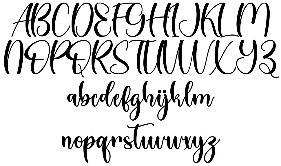 Christmas Stylefont specimens