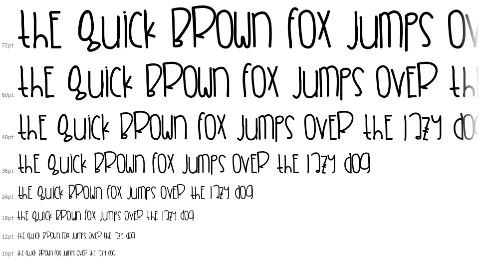 Citrus Grapefruitfont waterfall