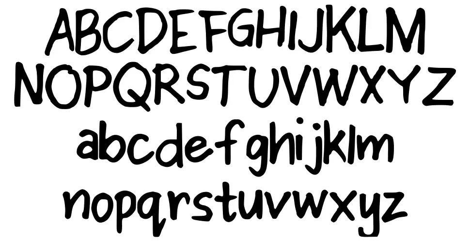 CjFont1font specimens