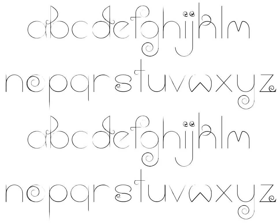 Cloudfont specimens