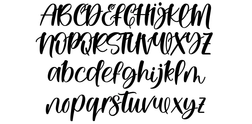 Cocoa Butterfont specimens