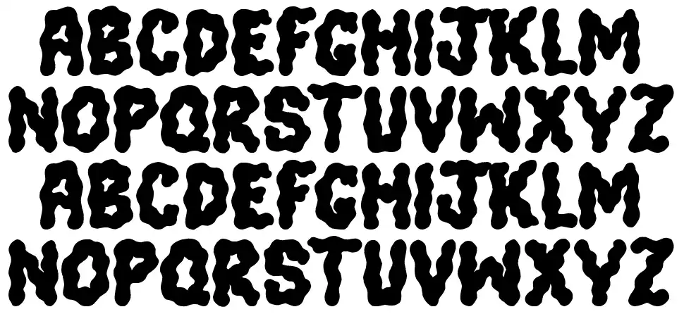 Color Me Purplefont specimens