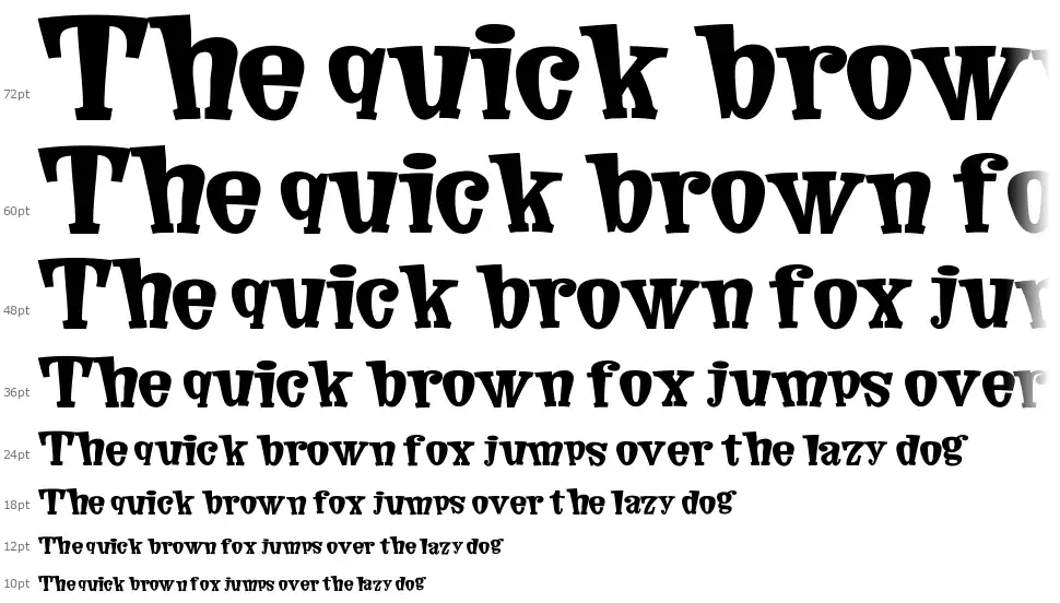 Comic Coverfont waterfall