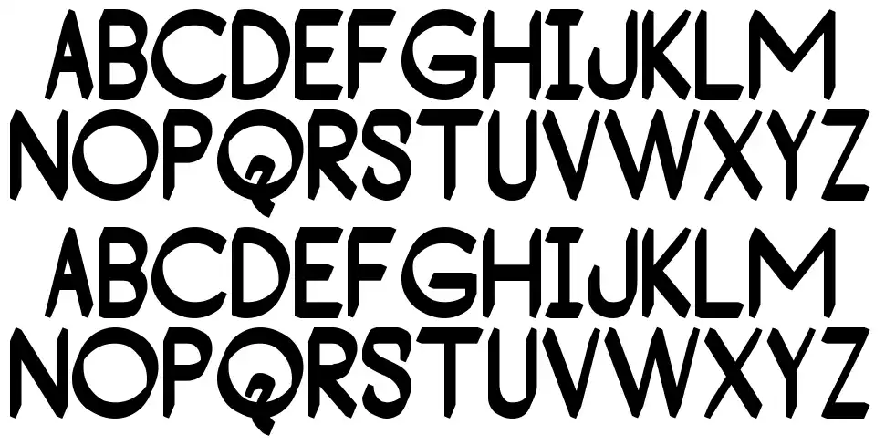 Consequad Stfont specimens