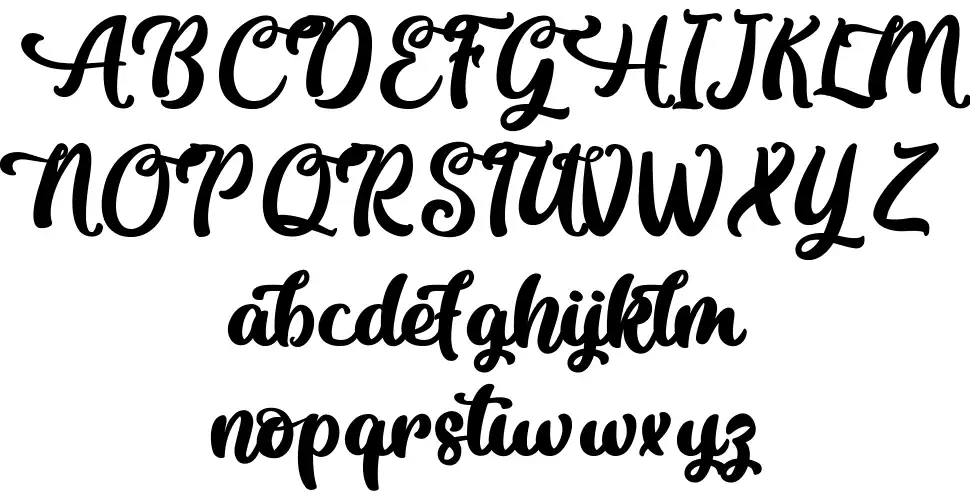 Contemplationfont specimens