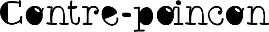 Contre-poincon