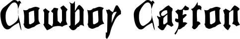 Cowboy Caxton