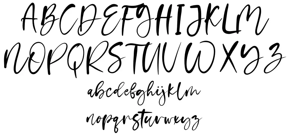 Creamy Cornfont specimens