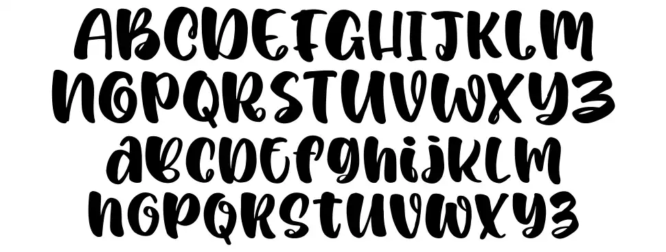 Cripsyfont specimens