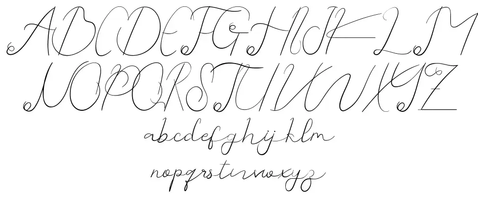 Crushing Scriptfont specimens