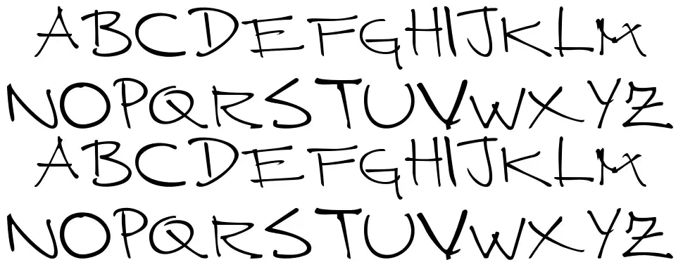 Cuernomuertofont specimens