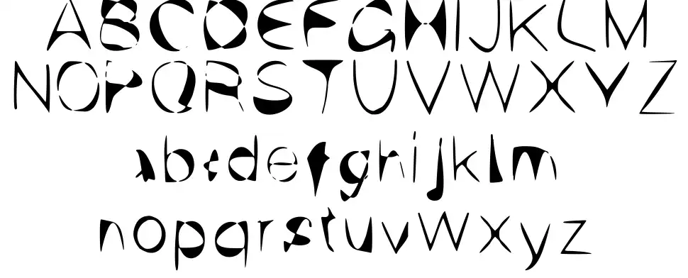 Cut Itfont specimens