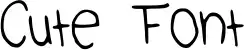 Cute Font