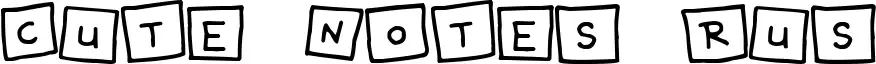 cute notes rus