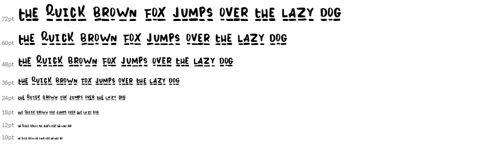 Cutie Shopfont waterfall