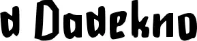 d Dadekno