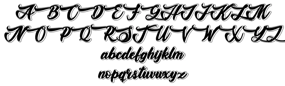Daywalkerfont specimens