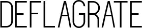 Deflagrate