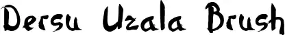 Dersu Uzala Brush