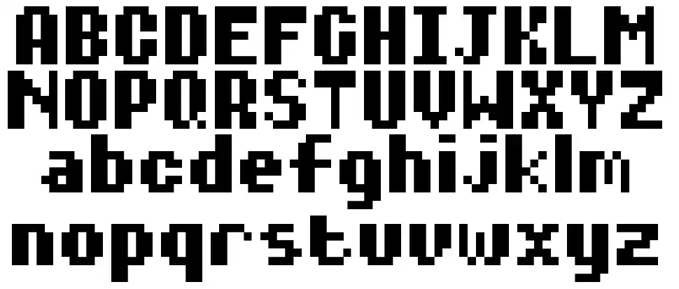 Diary of an 8-bit magefont specimens