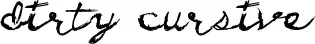 Dirty Cursive