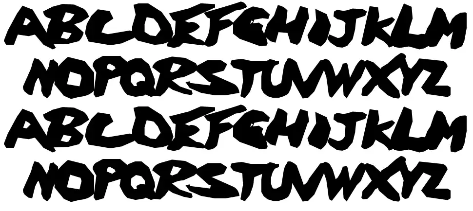 Dischargefont specimens