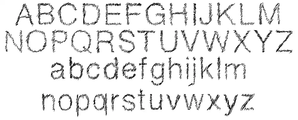 Drawvetica Minifont specimens