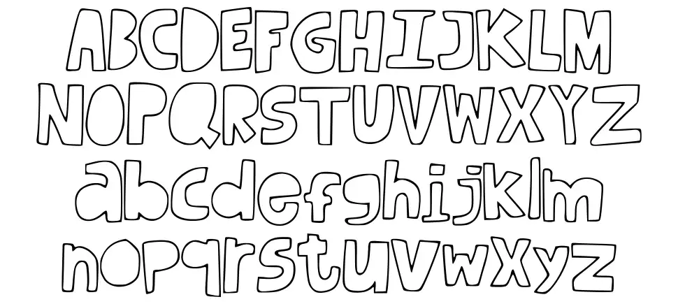 Dufus Doodlefont specimens