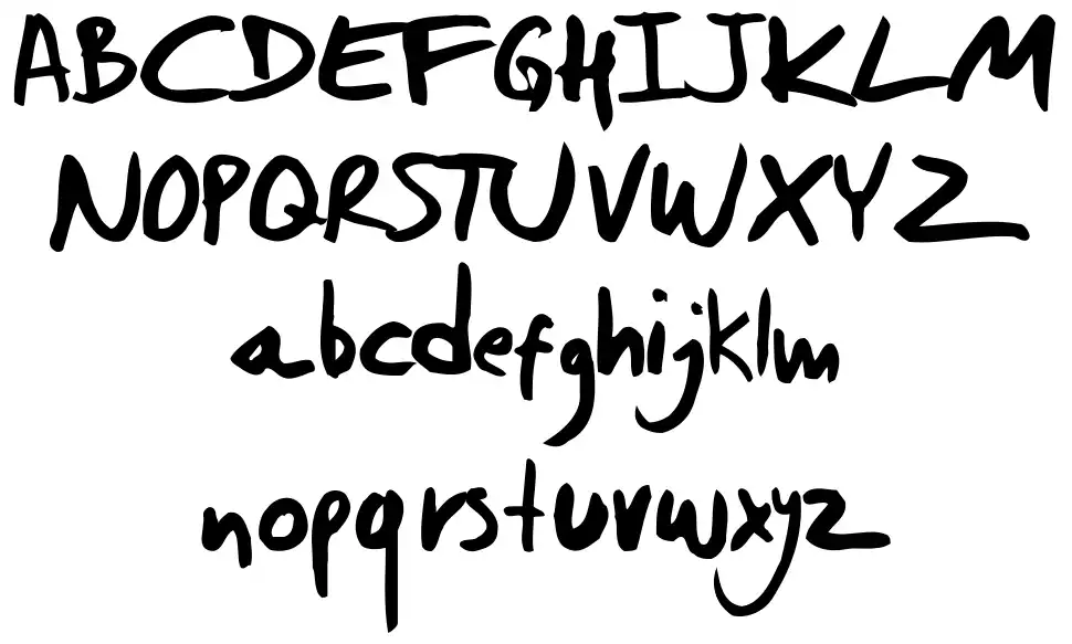 Dwerneckfont specimens