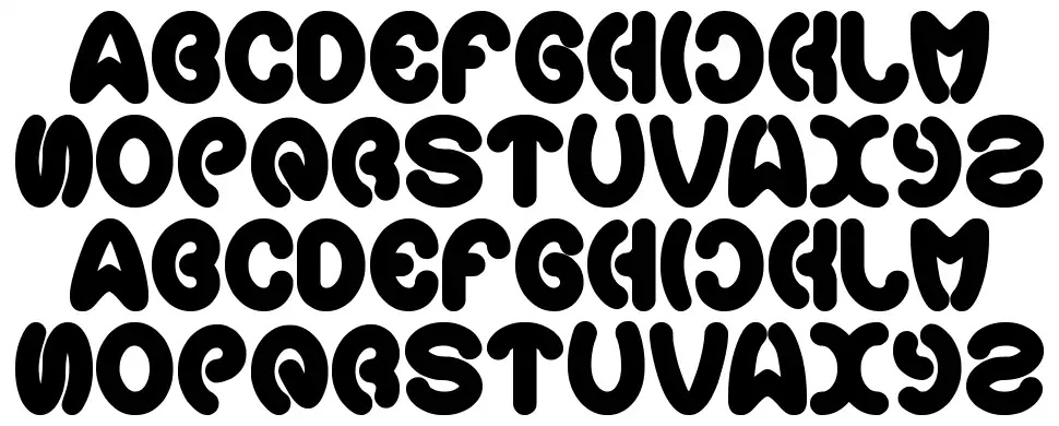 Earth Heartfont specimens