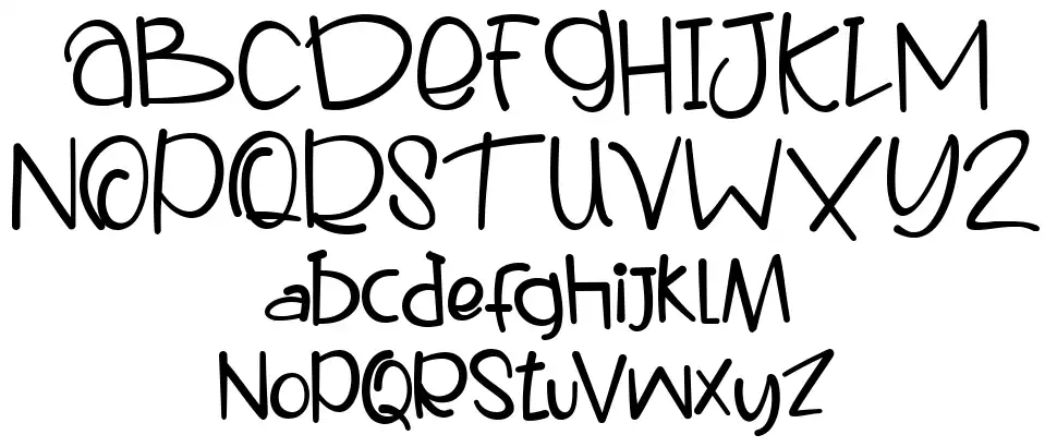 Easter Sundayfont specimens