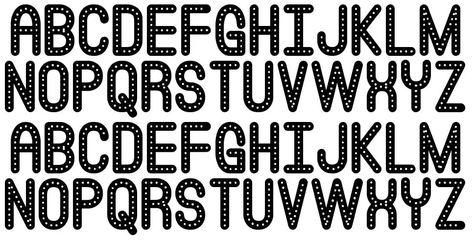 Eat at Joe's Stfont specimens