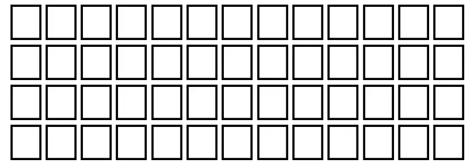 Eileens Medium Zodiacfont specimens
