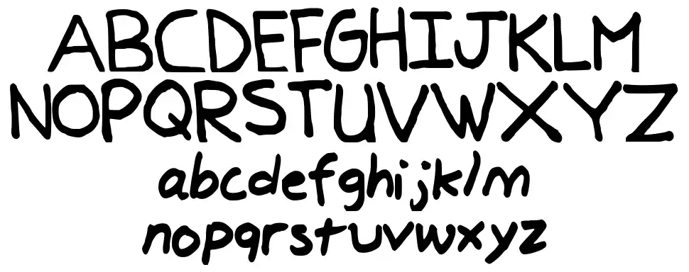 Elementary, My dearfont specimens