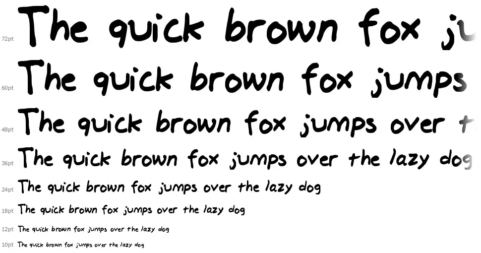 Elementary, My dearfont waterfall