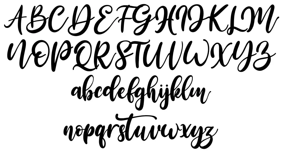 Ellternityfont specimens